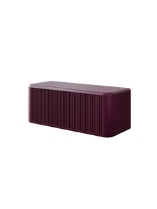 Szafka łazienkowa Maiori wisząca z blatem 120 cm welur bordo 006-SU120-03