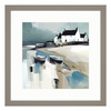 Water's Edge Framed Art 530x30x530mm