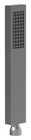 Słuchawka prysznicowa, 200mm, gun metal