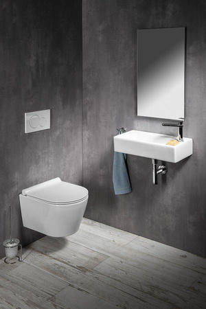 ORION umywalka ceramiczna 50,5x26,5cm, biały