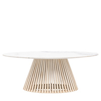 Soho Oval Dining Table 2000x1000x760mm