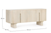 Szafka RTV Bizzotto SERAPIS 140 cm — 4 drzwi, drewno mango