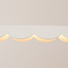 Lampa wisząca BISCUIT biała LED 3000K