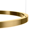 Lampa wisząca CIRCLE 100 cm - LED, ring mosiądz szczotkowany