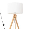 Lampa podłogowa NATT biała