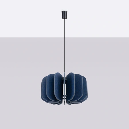 Lampa wisząca MULA 45 granatowa