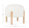 Taboret BIZZOTTO DAYLA – biały