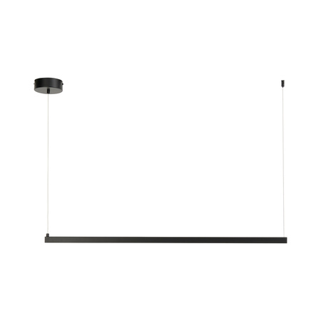 Lampa wisząca BEAM-100 LED - czarna oprawa liniowa