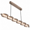 Lampa wisząca NAMI LINE 143 cm - LED, szary szczotkowany