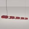 Lampa wisząca CHAIN 158 burgund LED 4000K