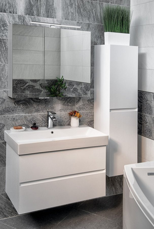 FILENA szafka umywalkowa 67x51,5x43cm, biały mat