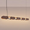 Lampa wisząca CHAIN 158 brązowa LED 3000K