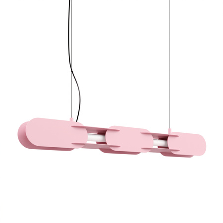 Lampa wisząca CHAIN 91 różowa LED 3000K