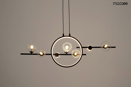 MOOSEE lampa wisząca ALURE LINE TWIN 90 czarna