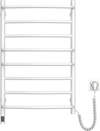 Elektryczny grzejnik łazienkowy NAVIN Omega 530х800 prawy, timer