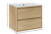 Zestaw meblowy 60cm z umywalką meblową Lava