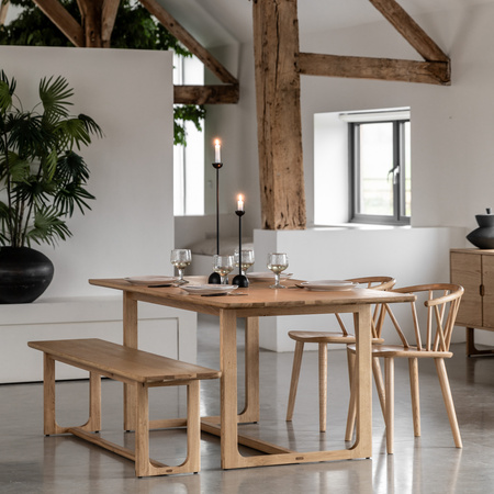 Craft Dining Table Natural 1800x950x750mm