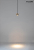 MOOSEE lampa wisząca OJO złota