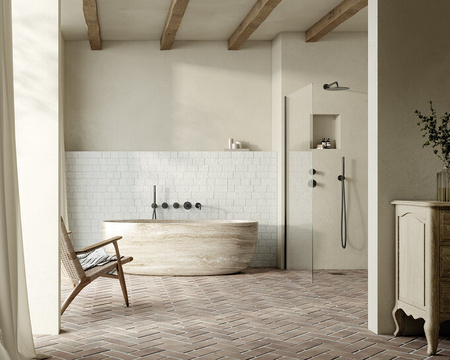 Silhouet BS2 Podtynkowy termostatyczny zestaw wannowy szczotkowany grafit pvd