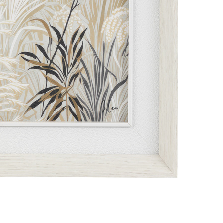 Obraz w ramie „Evening Peace” – biały, 30,5 × 3,2 × 30,5 cm, zestaw 2 szt.