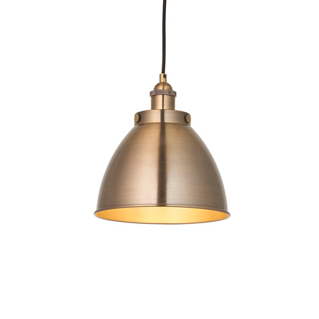 Franklin Pendant Light Antique Brass 400x1460mm