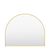Holworth Overmantle Mirror Gold 1100x900mm