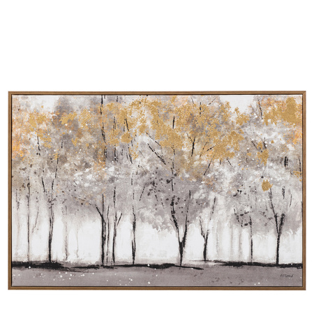 Golden Reverie Framed Canvas 900x600mm