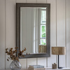 Richmond Rectangle Mirror Pewter 1070x770mm