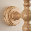 Bibury 1 Wall Light Natural Ash