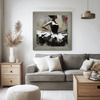 Poise Framed Canvas 980x30x980mm