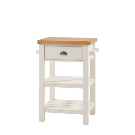 Eton Butchers Block White 660x500x900mm