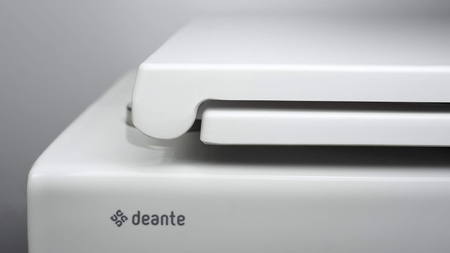 Miska WC z deską bezkołnierzowa - spłukiwanie wirowe