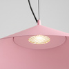 Lampa wisząca FINT różowa LED 4000K