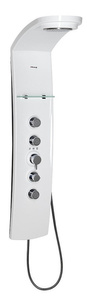 LUK panel prysznicowy z baterią termostatyczną 250x1300mm, biały