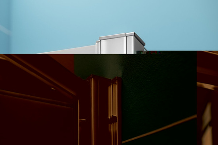 EASY kabina prysznicowa 900x700mm, drzwi składane, lewa/prawa, czyste szkło