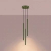 Lampa wisząca ARCHE 3P zielona oliwka