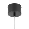 Lampa wisząca DIVERSO 35 cm - czarna matowa
