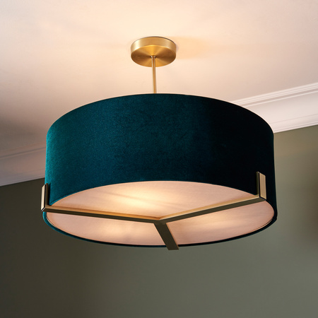 Hayfield Pendant Light Antique Brass