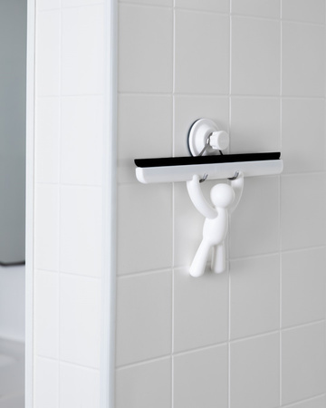 UMBRA ściągaczka prysznicowa BUDDY biała