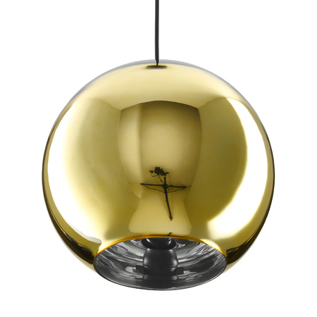 Lampa wisząca MIRROR GLOW - M złota 30 cm