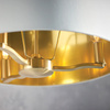 Harvey 1 Pendant Light Brushed Gold