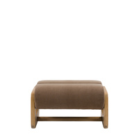 Marco Footstool Verona Sepia