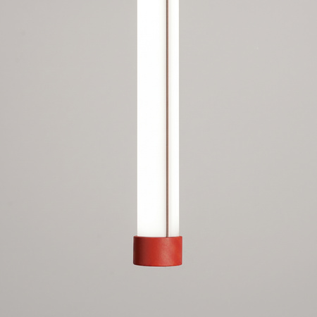 Lampa wisząca TRANG 100 czerwona LED 4000K