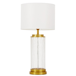 LAMPA NOCNA GLAMOUR BIAŁO-MOSIĘŻNA POSITANO