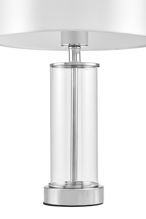 NOWOCZESNA LAMPA NOCNA CHROMOWANA LEONA