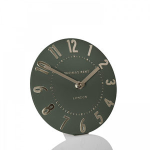 Mulberry Mantel Clock Olive Green 6in