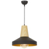 LAMPA WISZĄCA LOFT CZARNA ZOLI W1