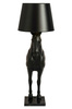 MOOSEE lampa podłogowa KOŃ HORSE STAND    S czarna - włókno szklane
