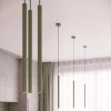 Lampa wisząca ARCHE 1 zielona oliwka
