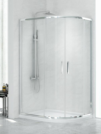 KABINA NEW MAXIMA ASYMETRYCZNA U 120x85x195 CZYSTE 6mm ACTIVE SHIELD